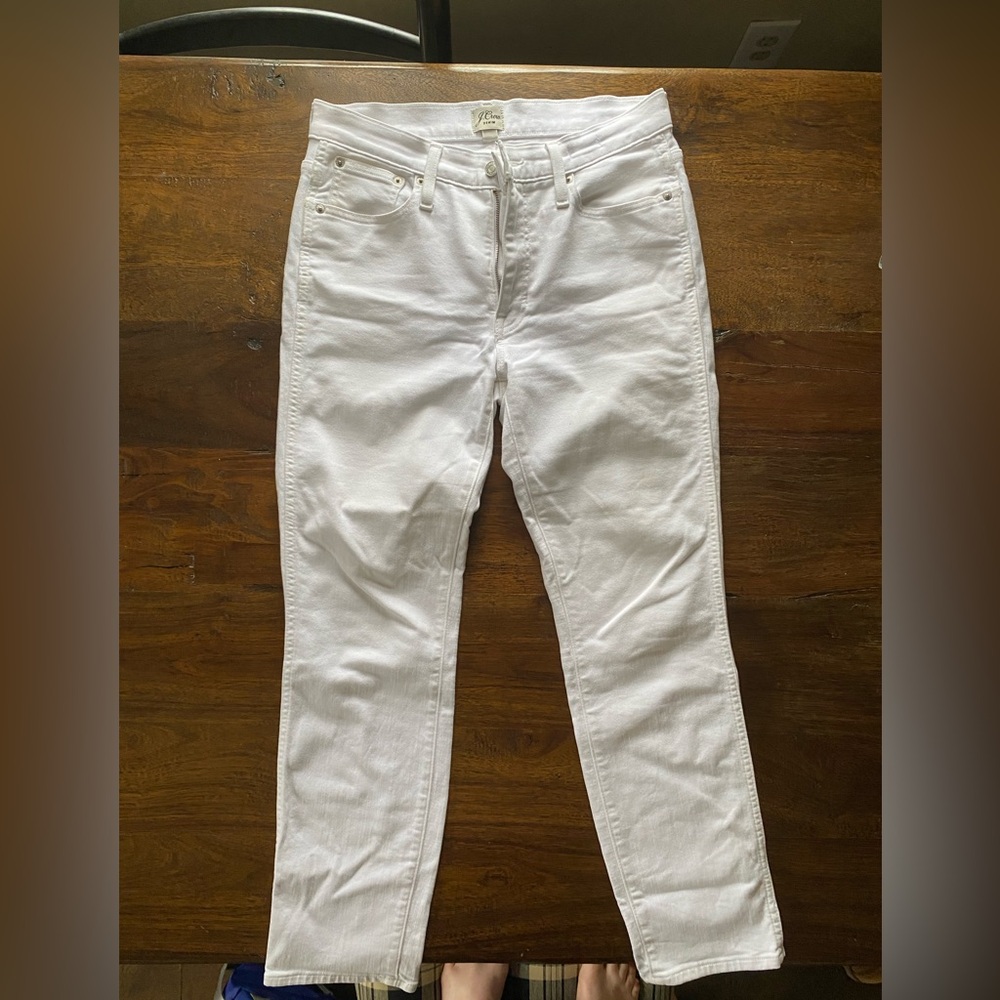 J.Crew White Denim Jeans